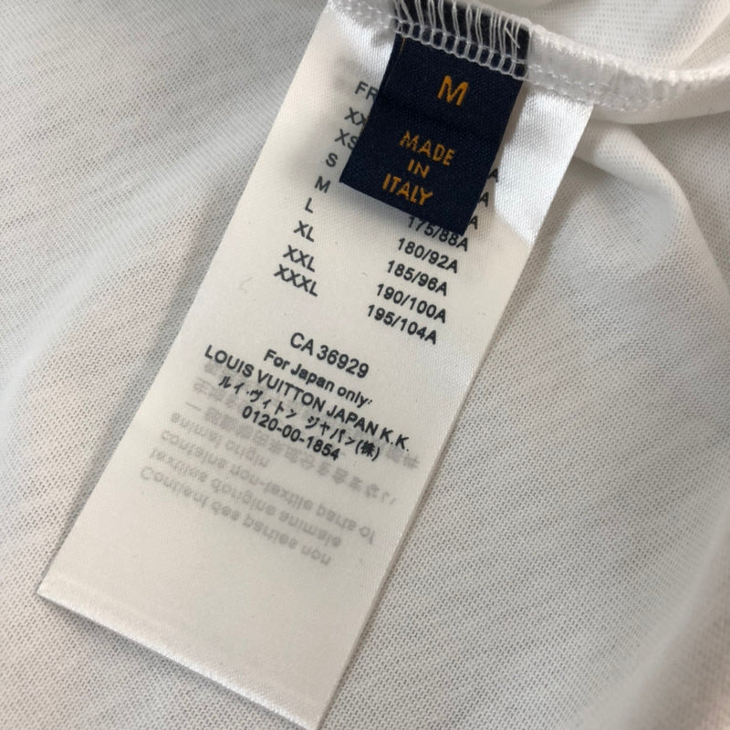 Side profile of Louis Vuitton cotton t-shirt with streetwear-inspired cut