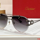 Front view of Cartier unisex sunglasses