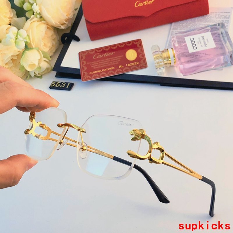 Lifestyle view of Cartier unisex sunglasses