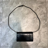 Timeless Premium PU Leather Handbag - Sleek Minimalist Lines | Women's Premium Handbag #1041 - close-up detail shot (image 3) of designer-inspired handbag