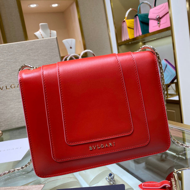 Classic Faux Leather Handbag - Modern Structured Build | Women's Fashion Handbag #1773 - side angle view (image 2) of designer-inspired handbag