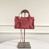 Zivas Charm Polished Finish Statement Handbag (Statement-Ready Design) – Front View 2