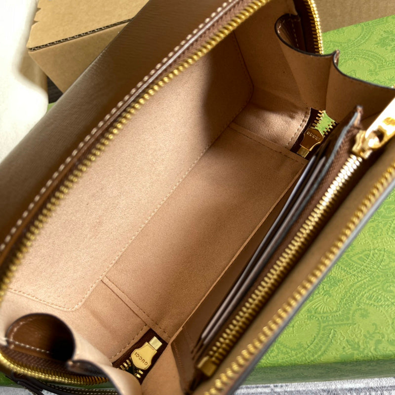 Side profile of premium elevated women's handbag – women's statement bag