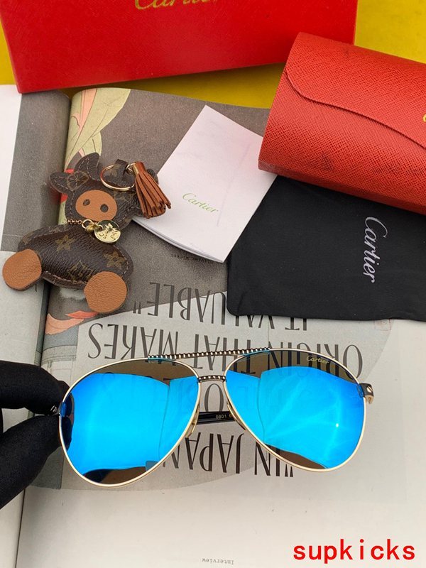 Front view of Cartier unisex sunglasses