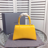 Close-up detail of everyday-luxe statement women's handbag – women's premium purse