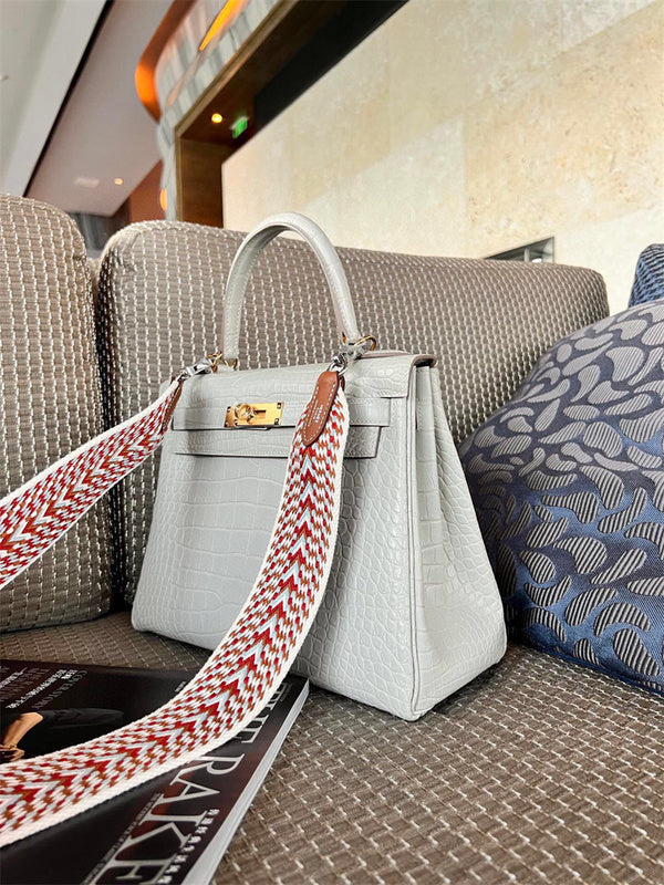 Interior view of chic premium bag