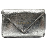 Balenciaga women's wallet Silver luxury designer leather