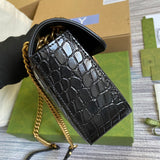 Top view of structured sleek women's handbag – women's luxury handbag