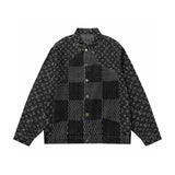 Side profile of Louis Vuitton luxury clothing with relaxed-fit cut