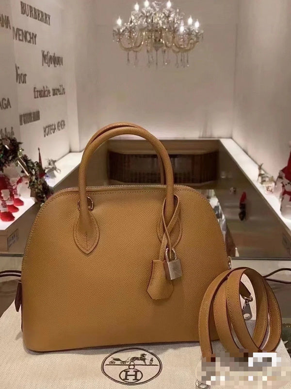 Close-up detail of statement bag design