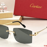 Full view of Cartier unisex sunglasses