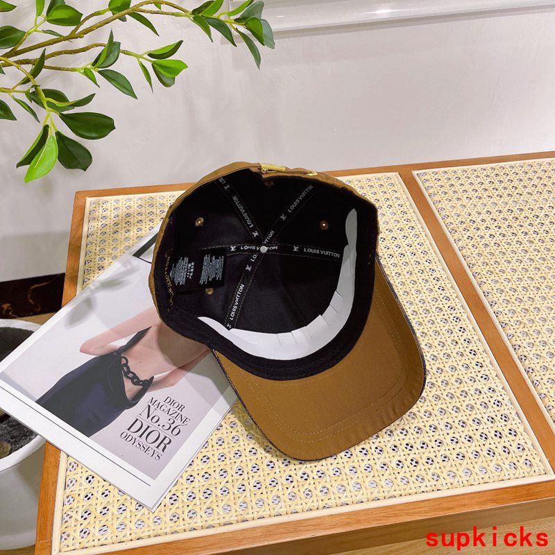 Side view of Louis Vuitton unisex cap