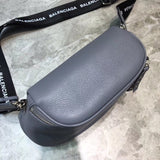 Sleek Premium PU Leather Handbag - Statement Silhouette | Women's Premium Handbag #746 - texture close-up (image 9) of designer-inspired handbag