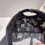 Angled view of Louis Vuitton unisex cap