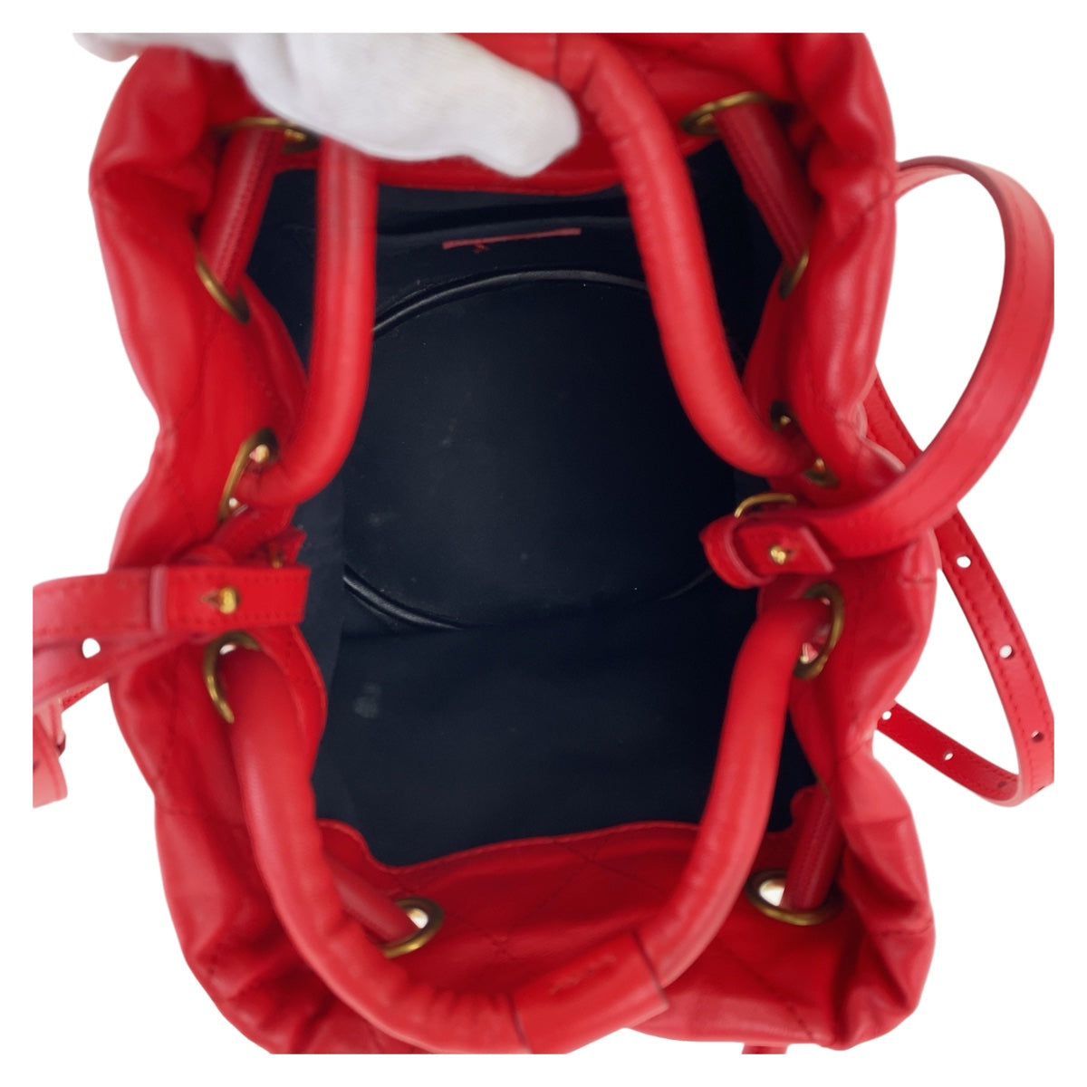 Authentic Balenciaga handbag Red luxury fashion accessory