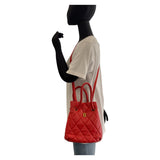Authentic Balenciaga handbag Red luxury fashion accessory
