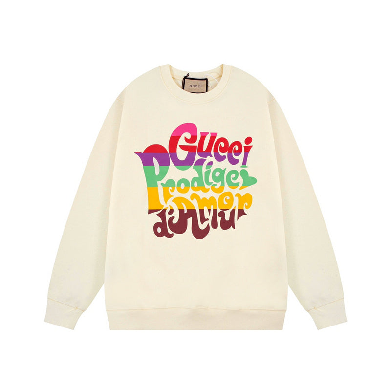 Front view of Gucci luxury clothing with relaxed-fit cut