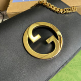 Back view of elevated signature women's handbag – women's designer-style accessory