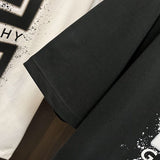 Flat lay presentation of Givenchy luxury clothing with runway-inspired design