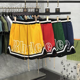Side profile of Rhude luxury clothing with everyday silhouette