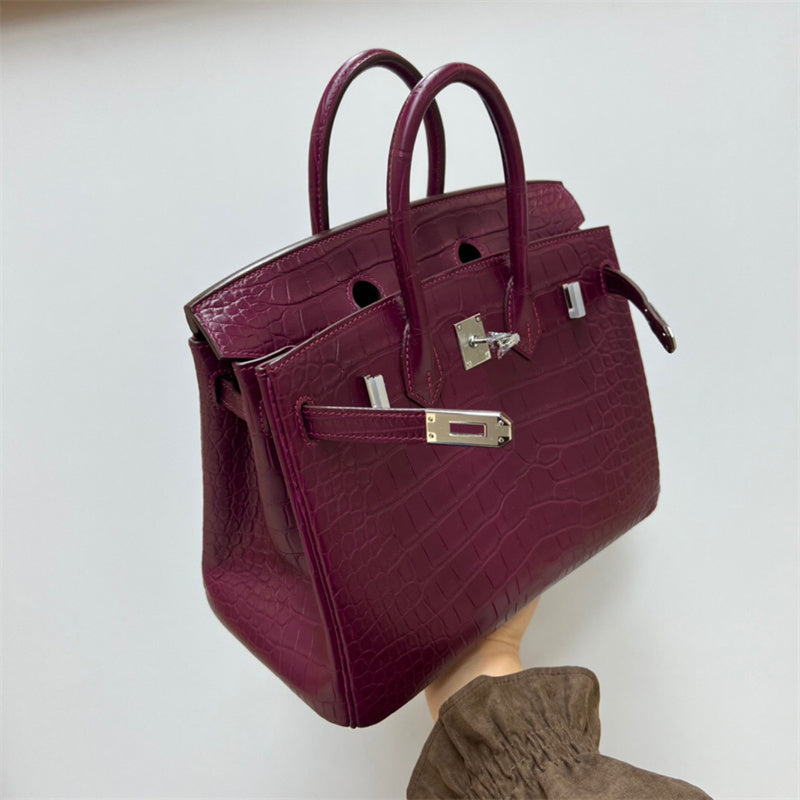 Streamlined bag shown from front angle