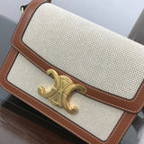 Front view of sleek chic women's handbag – women's everyday handbag