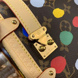 Styled lifestyle shot of structured modern women's handbag – women's luxury handbag