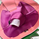 Side profile of modern sleek women's handbag – women's everyday handbag