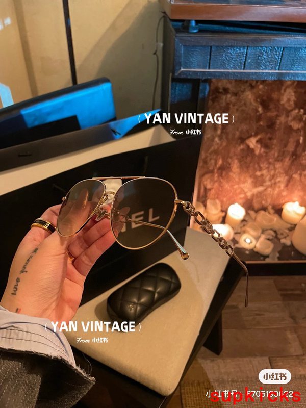 Lifestyle view of Louis Vuitton unisex sunglasses