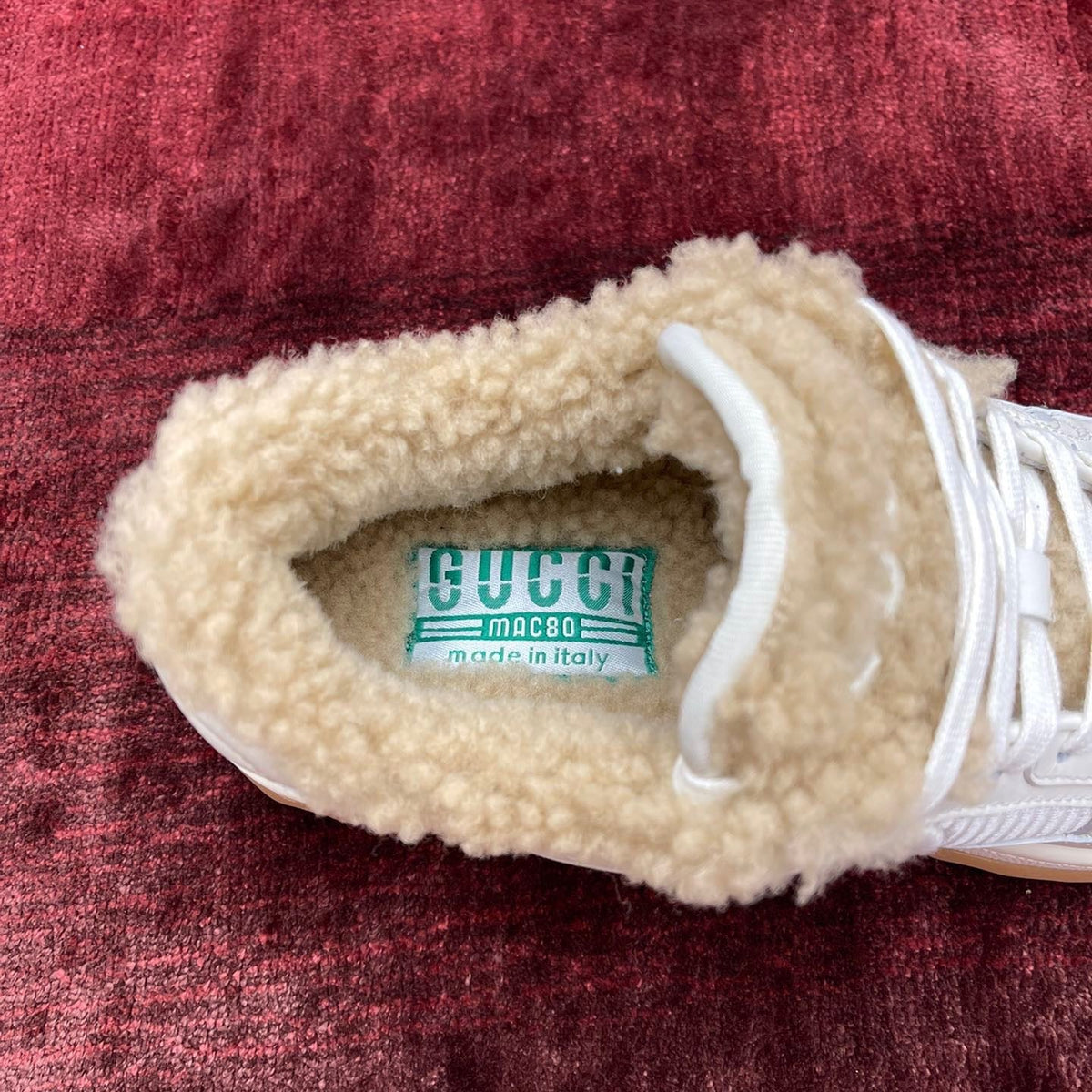 Gucci Mac80 Trainers – luxury designer trainers at Bellvora