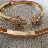 Front view of Cartier unisex jewelry piece