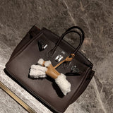 Close-up detail of modern bag design