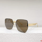 Lifestyle view of Louis Vuitton unisex sunglasses