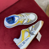 Gucci bold contrast luxury sneakers view 5 sleek tonal finish