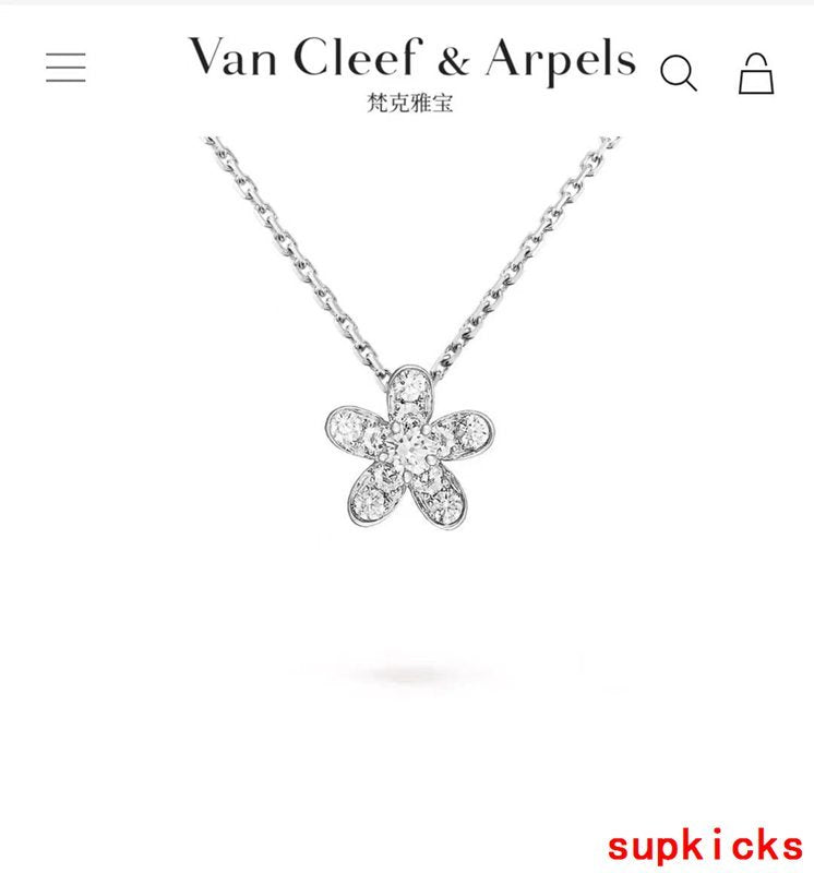 Front view of Van Cleef & Arpels unisex jewelry piece