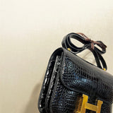  classic shoulder bag detail view showing craftsmanship