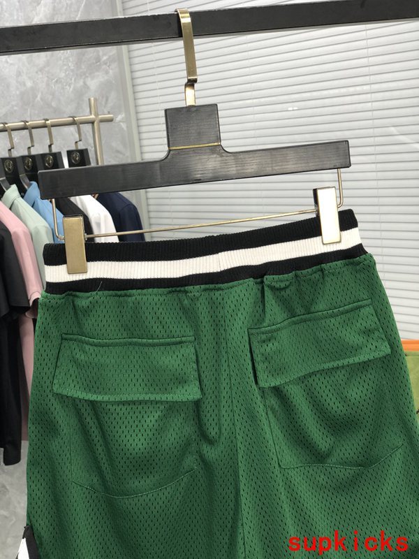 Front view of Rhude luxury clothing with everyday silhouette