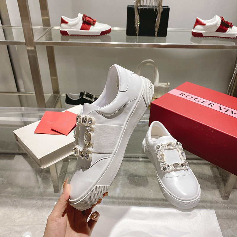 Roger Vivier luxury shoes side view — premium authentic designer style
