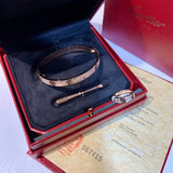 Close-up detail view of Cartier unisex jewelry piece