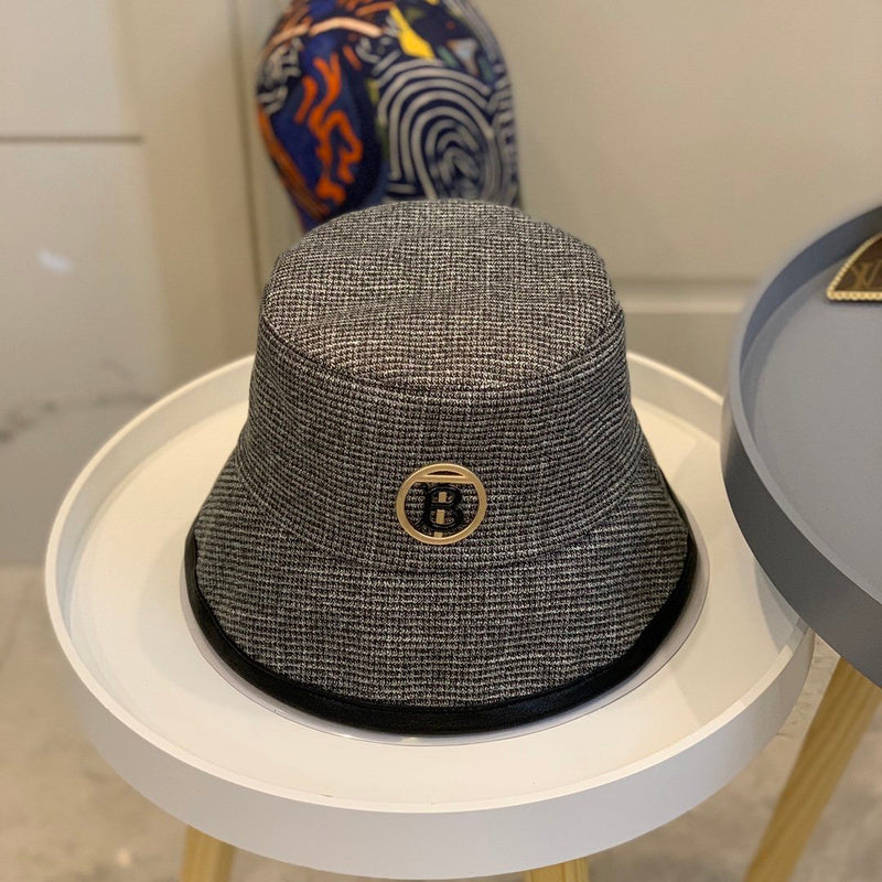 Front view of Burberry unisex cap