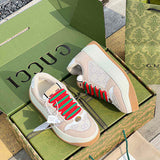 Gucci two-tone luxury sneakers view 7 streetwear statement look