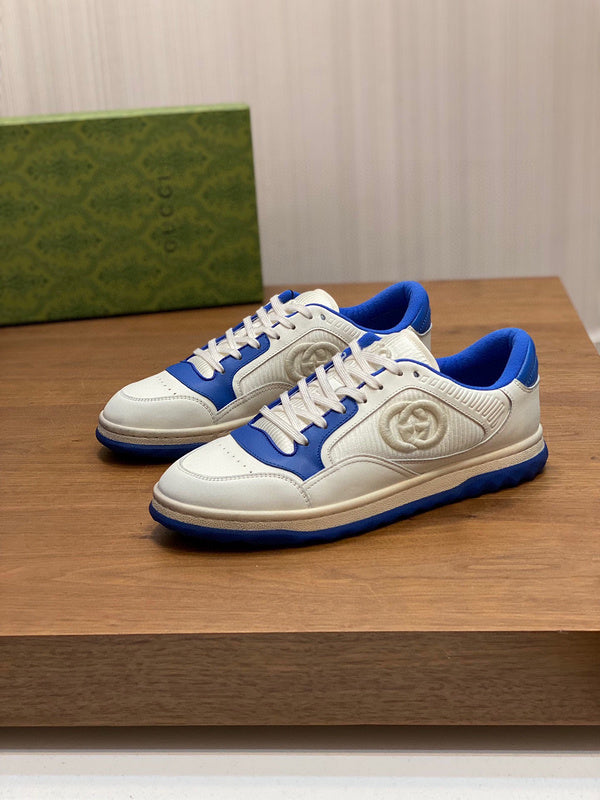 Gucci sneakers detailed view showing premium designer craftsmanship