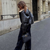 Close-up detail of tailored bag design