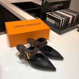 Louis Vuitton Camel Ankle Boots - Sole Detail View