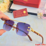 Lifestyle view of Cartier unisex sunglasses