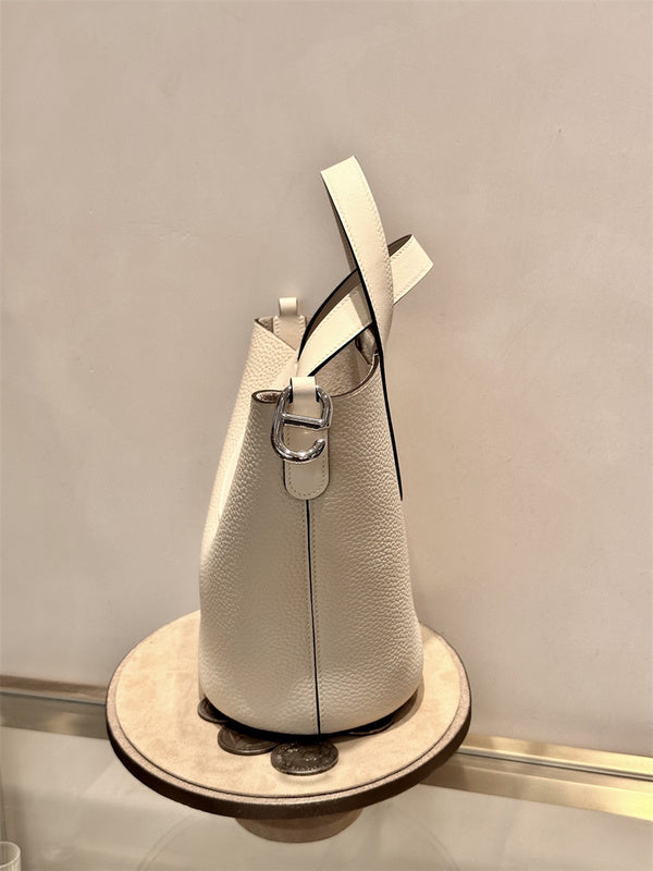  timeless handbag detail view showing craftsmanship