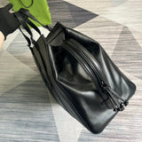 Top view of premium structured women's handbag – women's luxury handbag