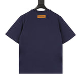 Side profile of Louis Vuitton cotton t-shirt with contemporary cut