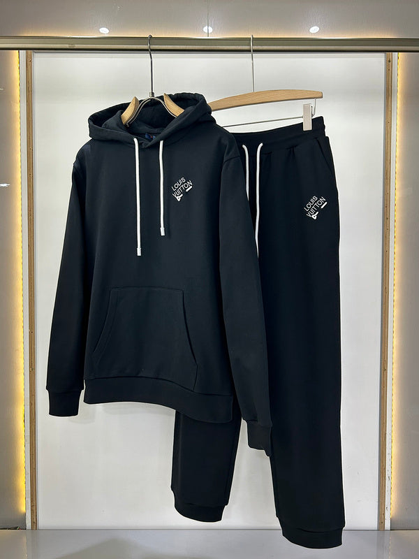 Front view of Louis Vuitton luxury clothing with relaxed-fit cut