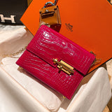 Close-up detail of understated bag design